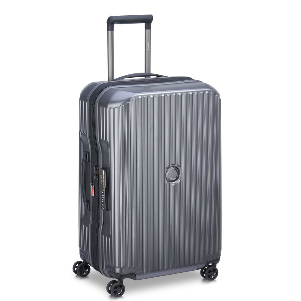Delsey Securitime Zip 25" Expandable Spinner Upright – Luggage Pros