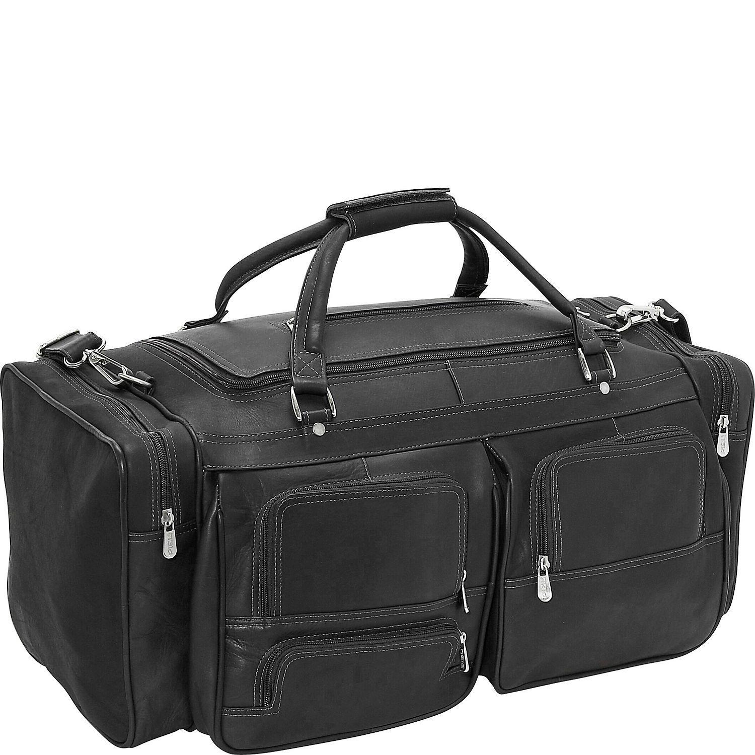 Piel 24 Duffel with Pockets – Luggage Pros