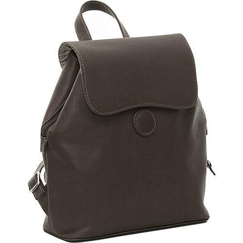 Piel Leather Flap-Over Button Backpack – Luggage Pros