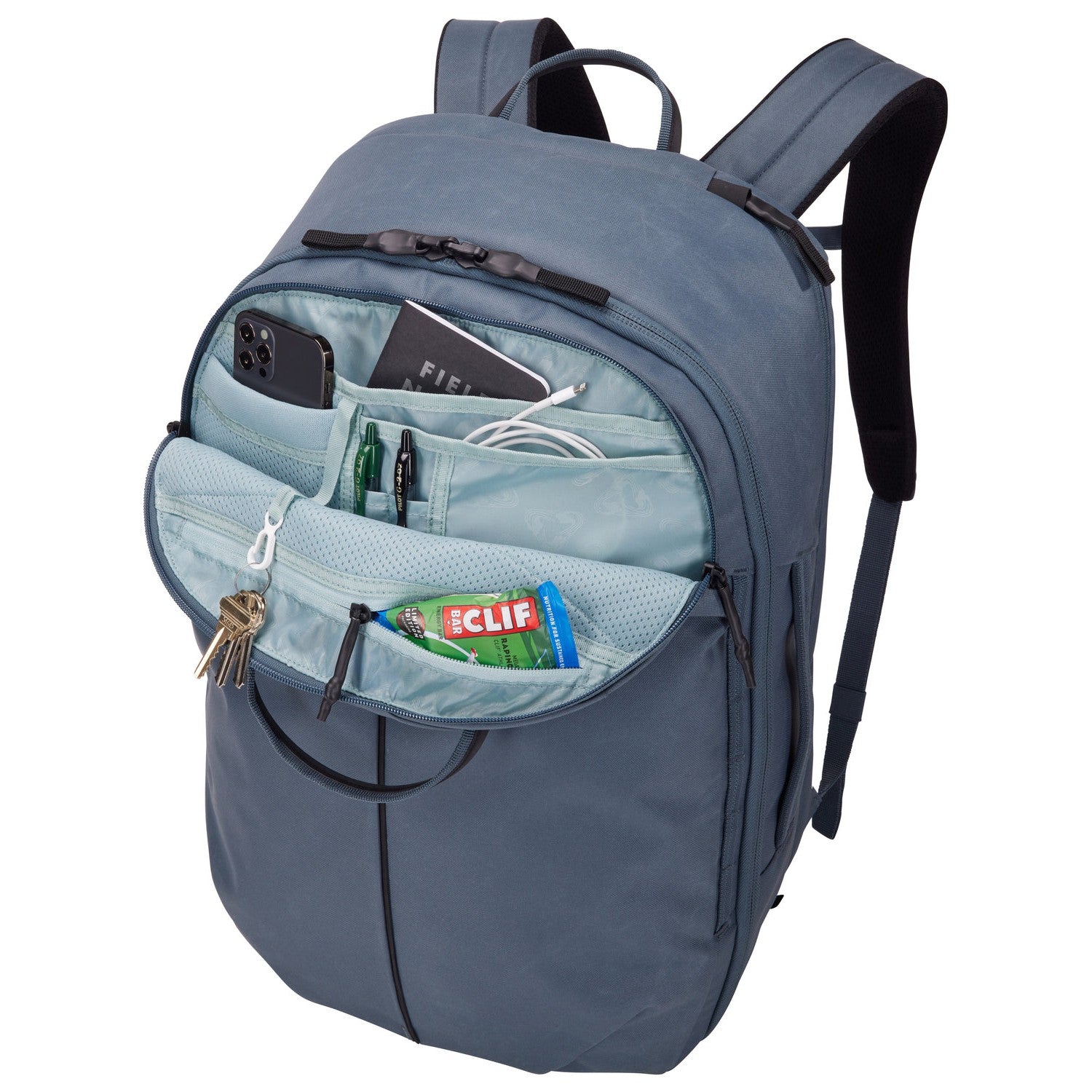 Thule Crossover 40L Duffle Pack SafeZone Premium Bag Backpack Aluminium  Hardware