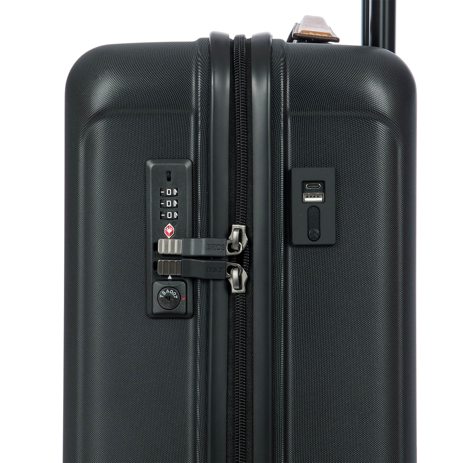  Bric's X Travel - Carry-On Luggage Bag with Spinner Wheels -  21 Inch - Luxury Luggage Bag - Silver