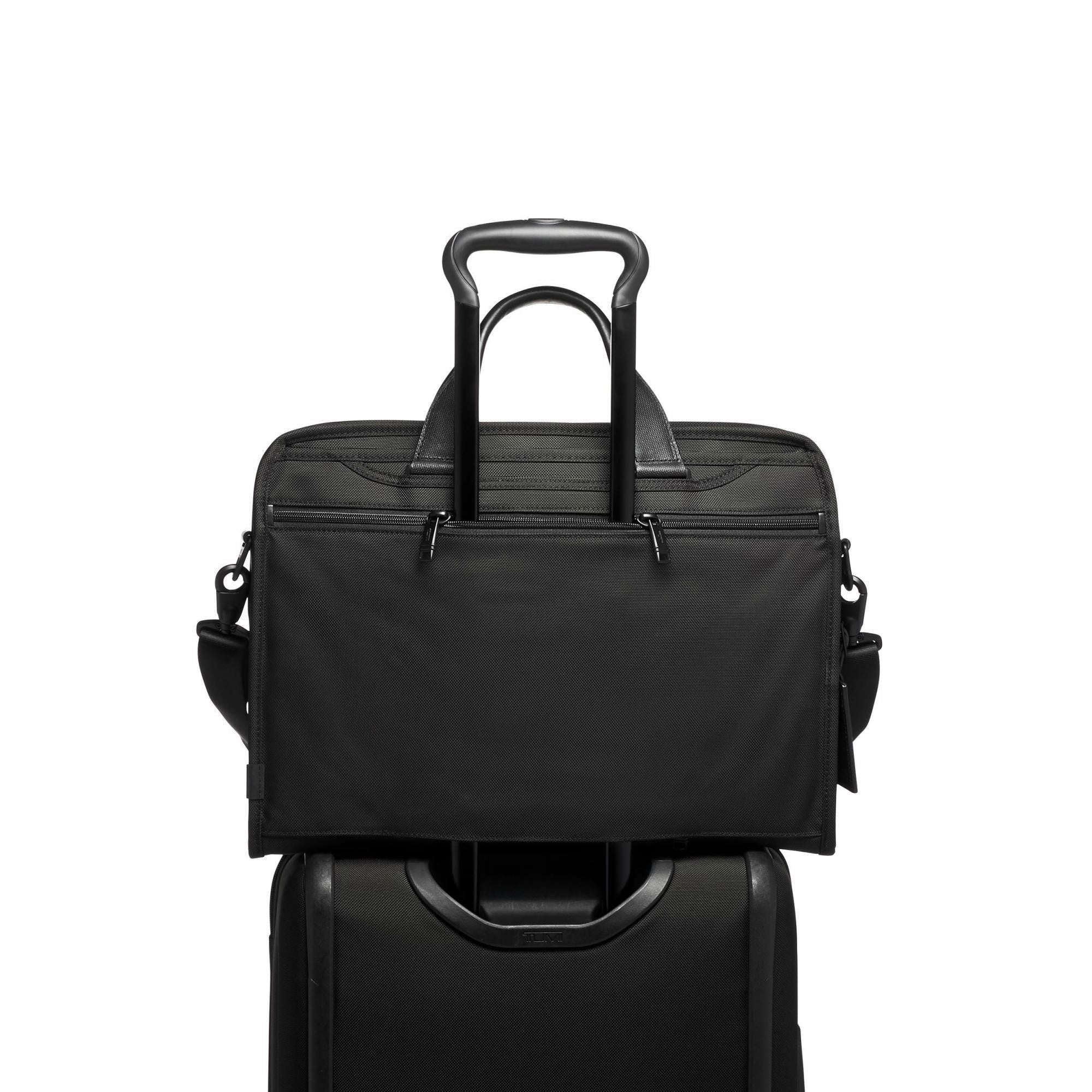 TUMI Alpha 3 Compact Large Screen Laptop Brief – Luggage Pros