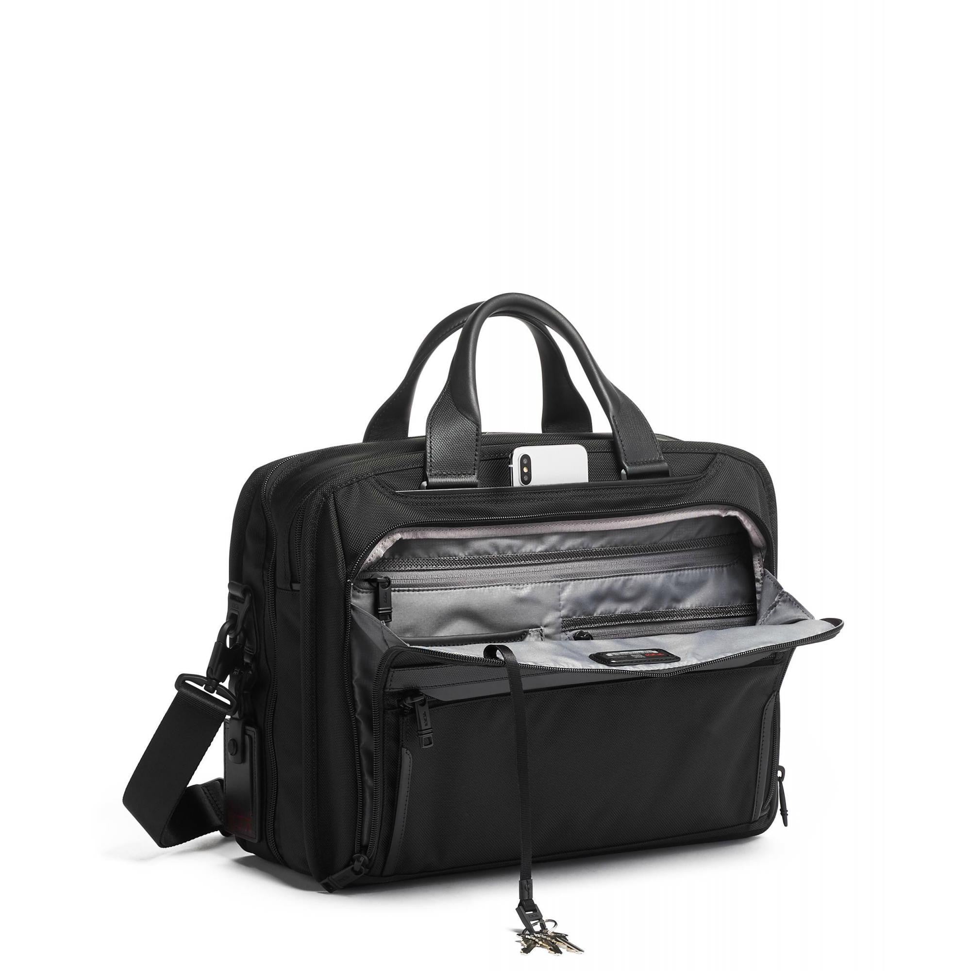 TUMI Alpha 3 Organizer Brief – Luggage Pros